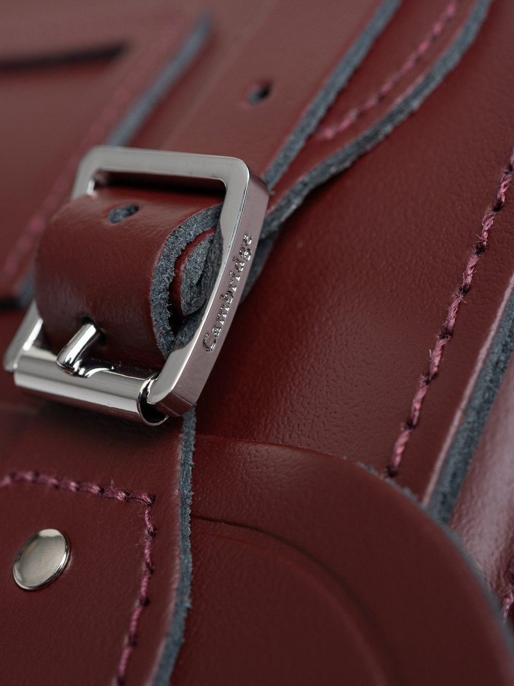 The Small Portrait Backpack - Oxblood - Cambridge Satchel US Store