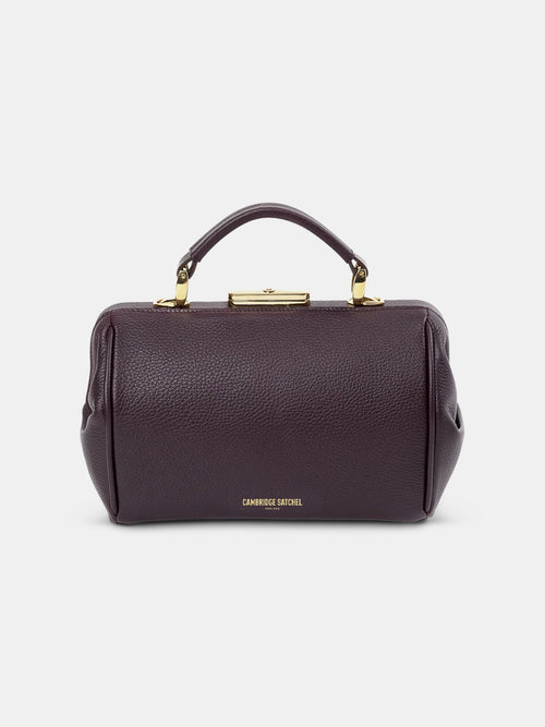 The Sophie - Bordeaux Calf Grain - Cambridge Satchel