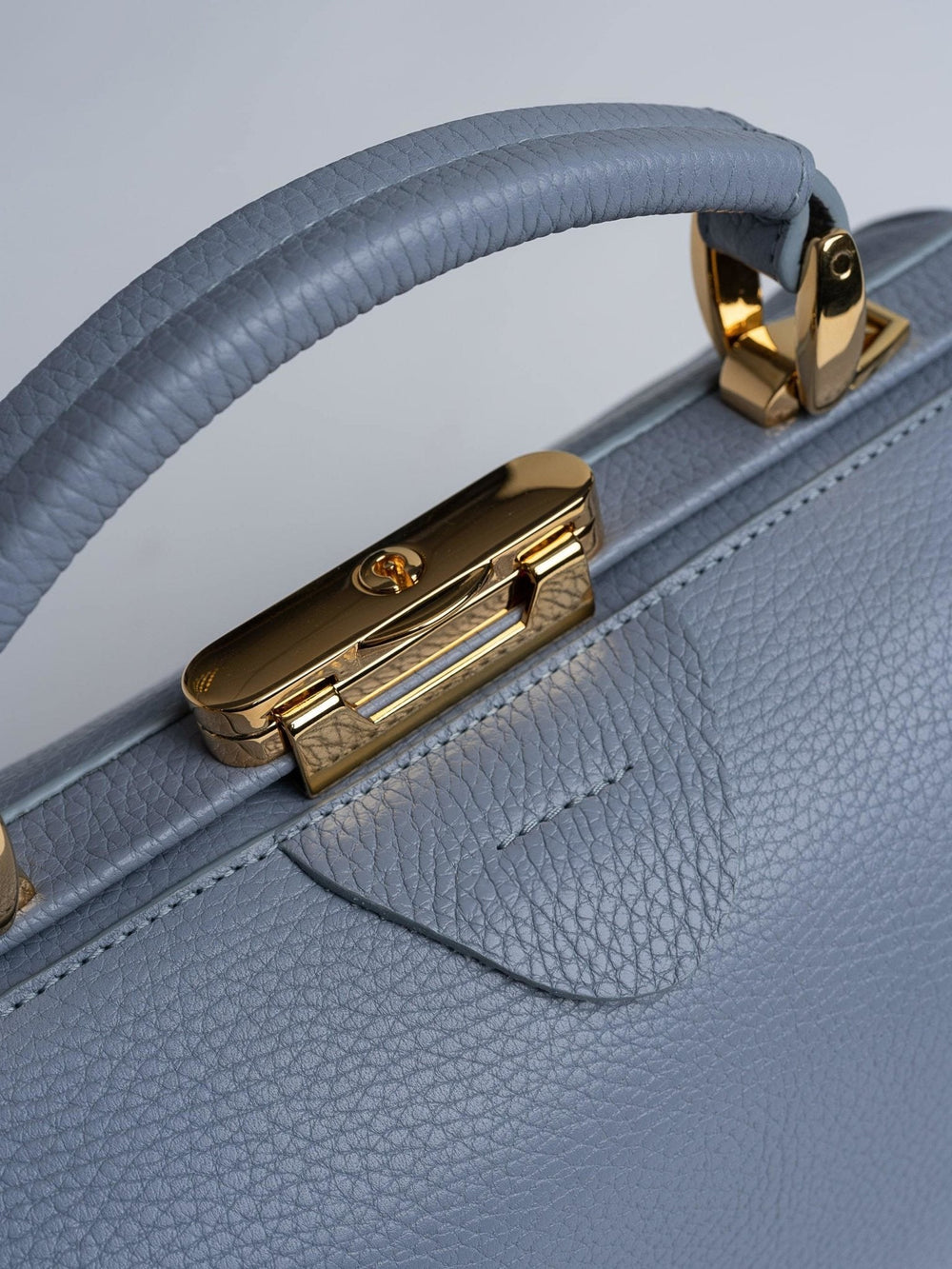 The Sophie - French Grey Calf Grain - Cambridge Satchel US Store