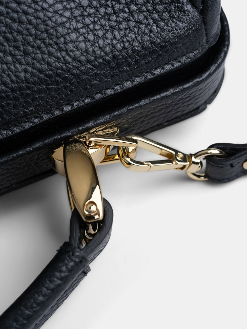 The Sophie - Midnight Black Calf Grain - Cambridge Satchel US Store