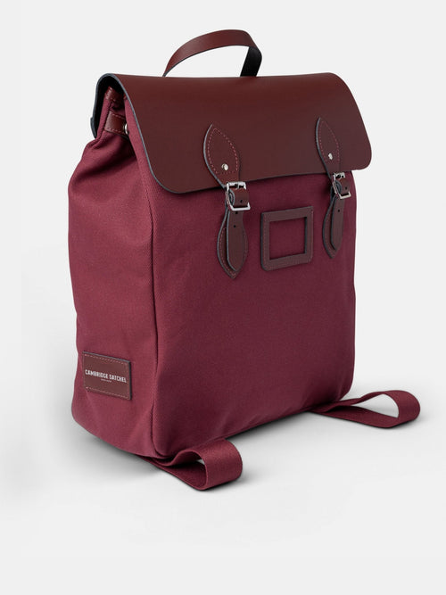 The Steamer Backpack - Oxblood - Cambridge Satchel US Store