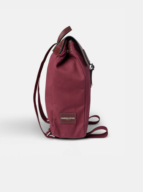 The Steamer Backpack - Oxblood - Cambridge Satchel US Store