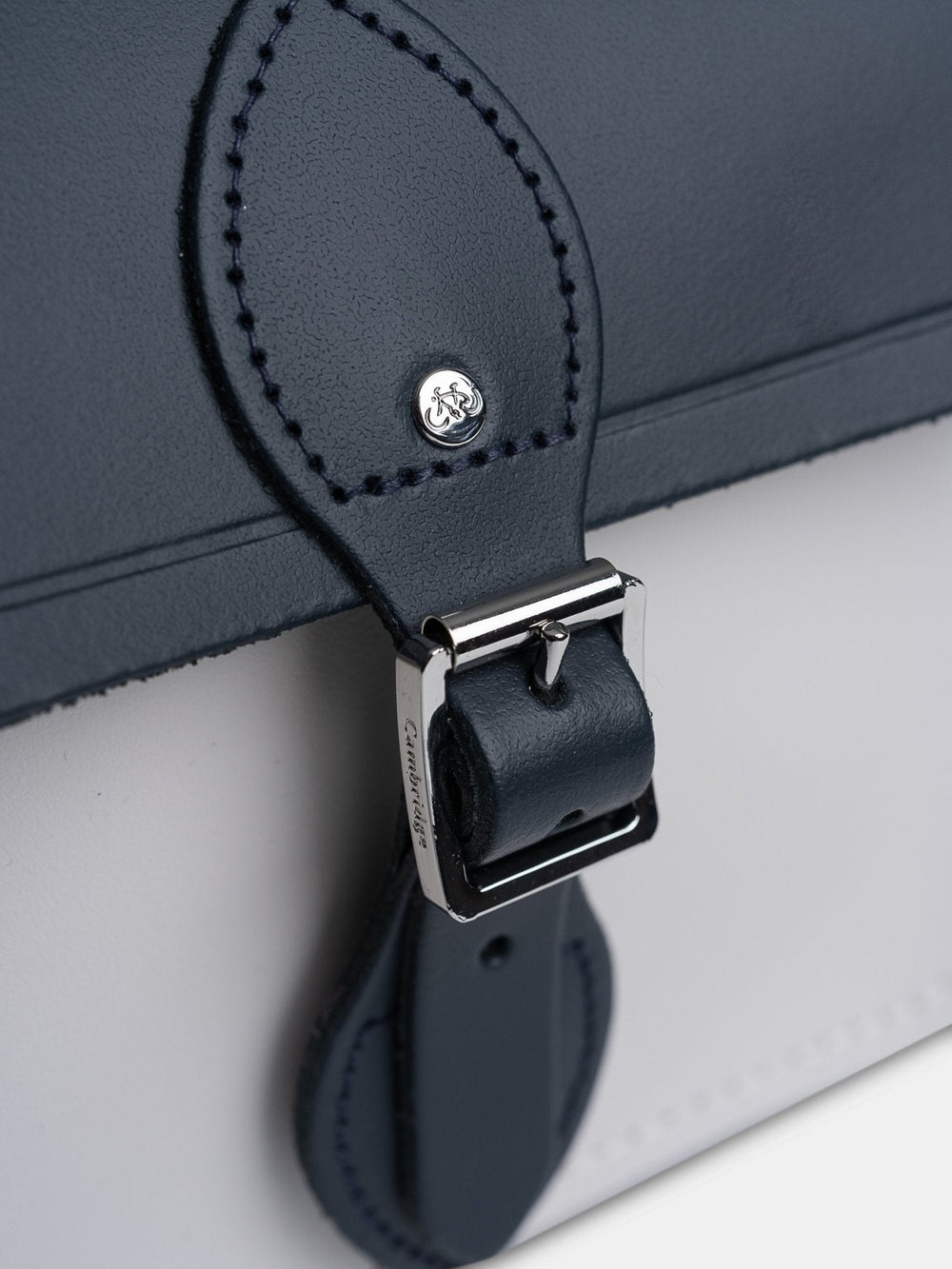 The Traveller - Clay, Oxblood & Navy - Cambridge Satchel US Store