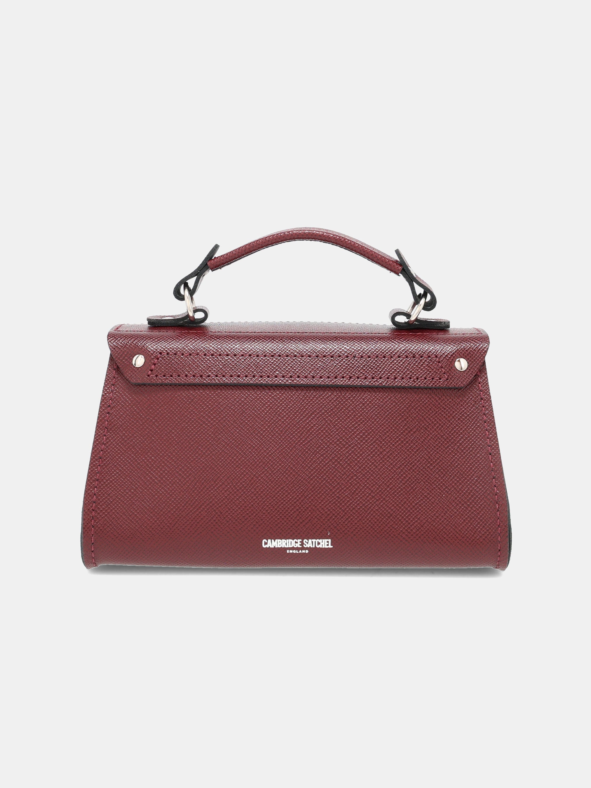 Leather Mini Daisy Handbag - Oxblood | Cambridge Satchel