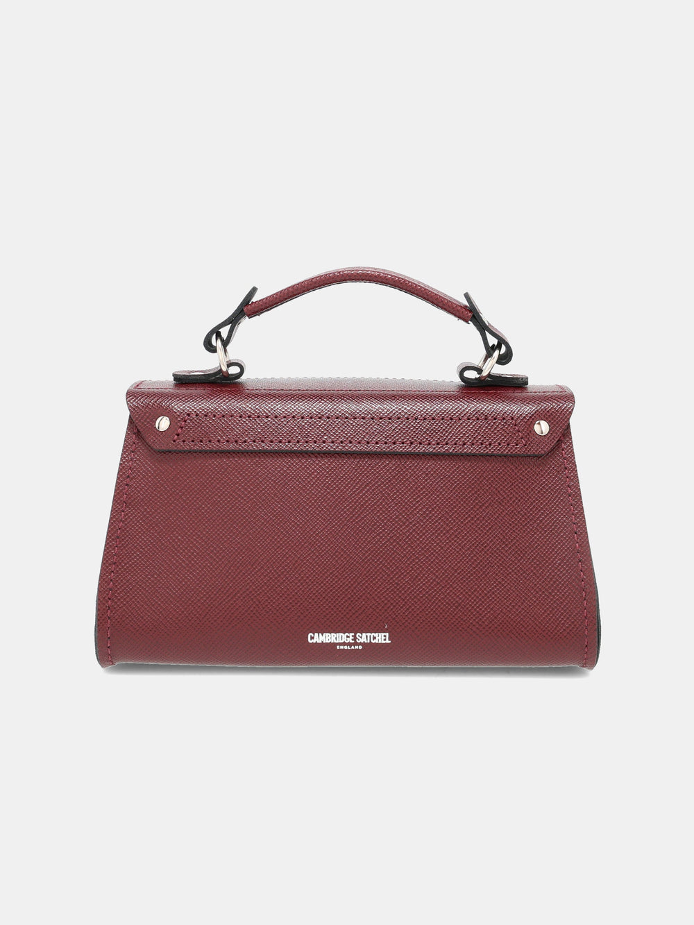 The Mini Daisy - Oxblood Saffiano