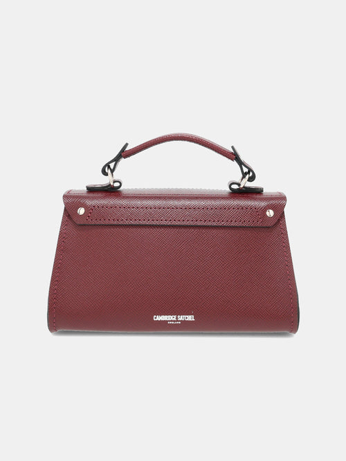 The Mini Daisy - Oxblood Saffiano