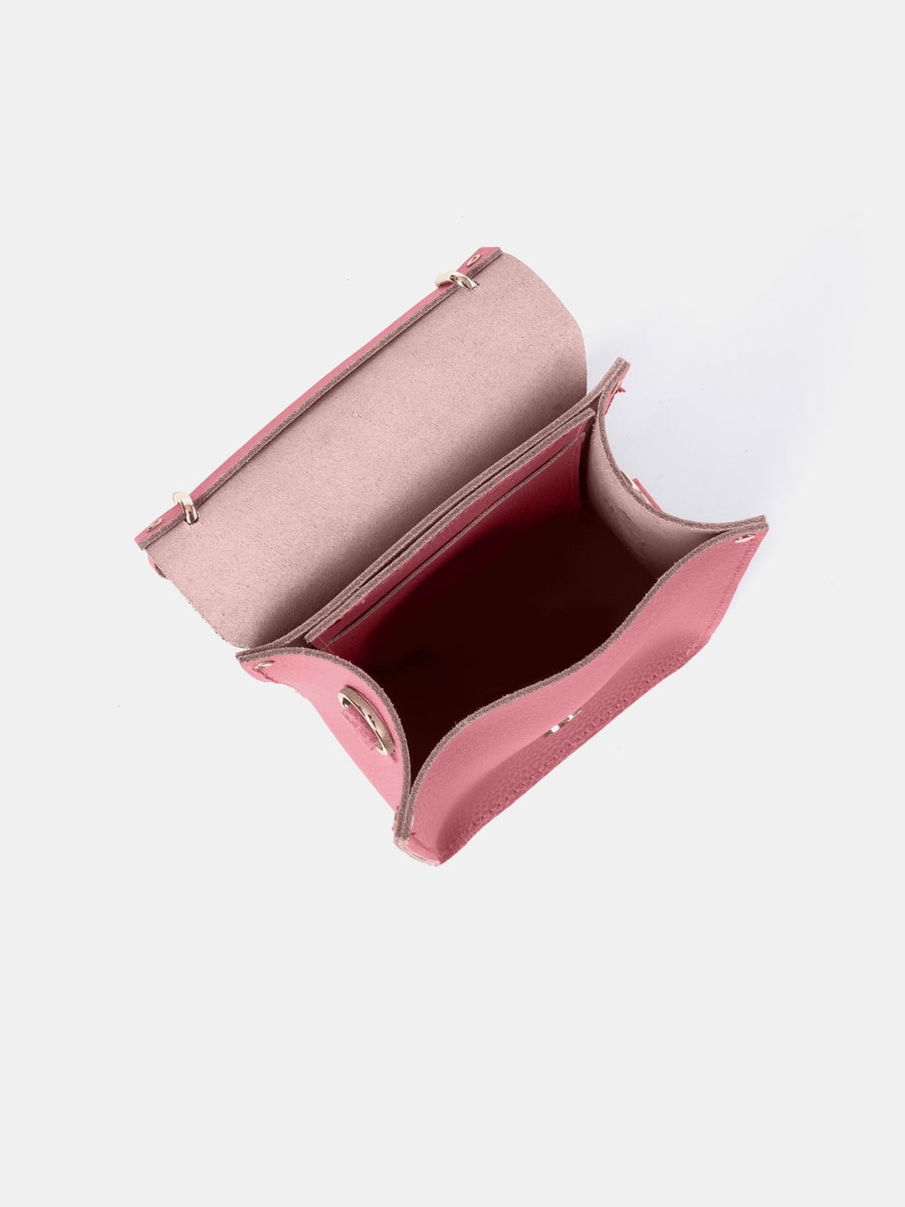 The Binocular Bag - Rose Matte Celtic Grain - The Cambridge Satchel Company US Store