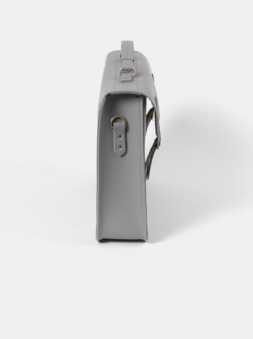 The Briefcase - Slate Grey Matte - The Cambridge Satchel Company US Store