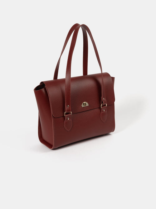 The Emily Tote - Red Celtic Grain - The Cambridge Satchel Company US Store