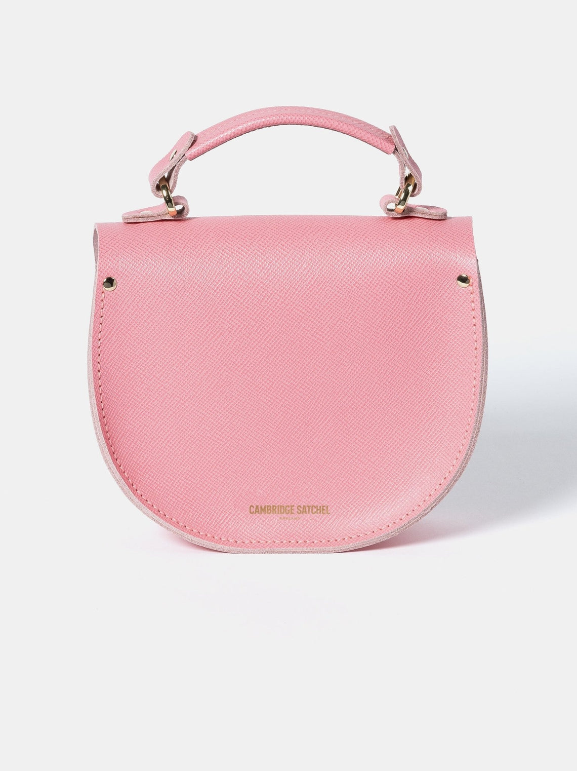 The Round Purse  Circle Shape - Circular Bag with Rivets