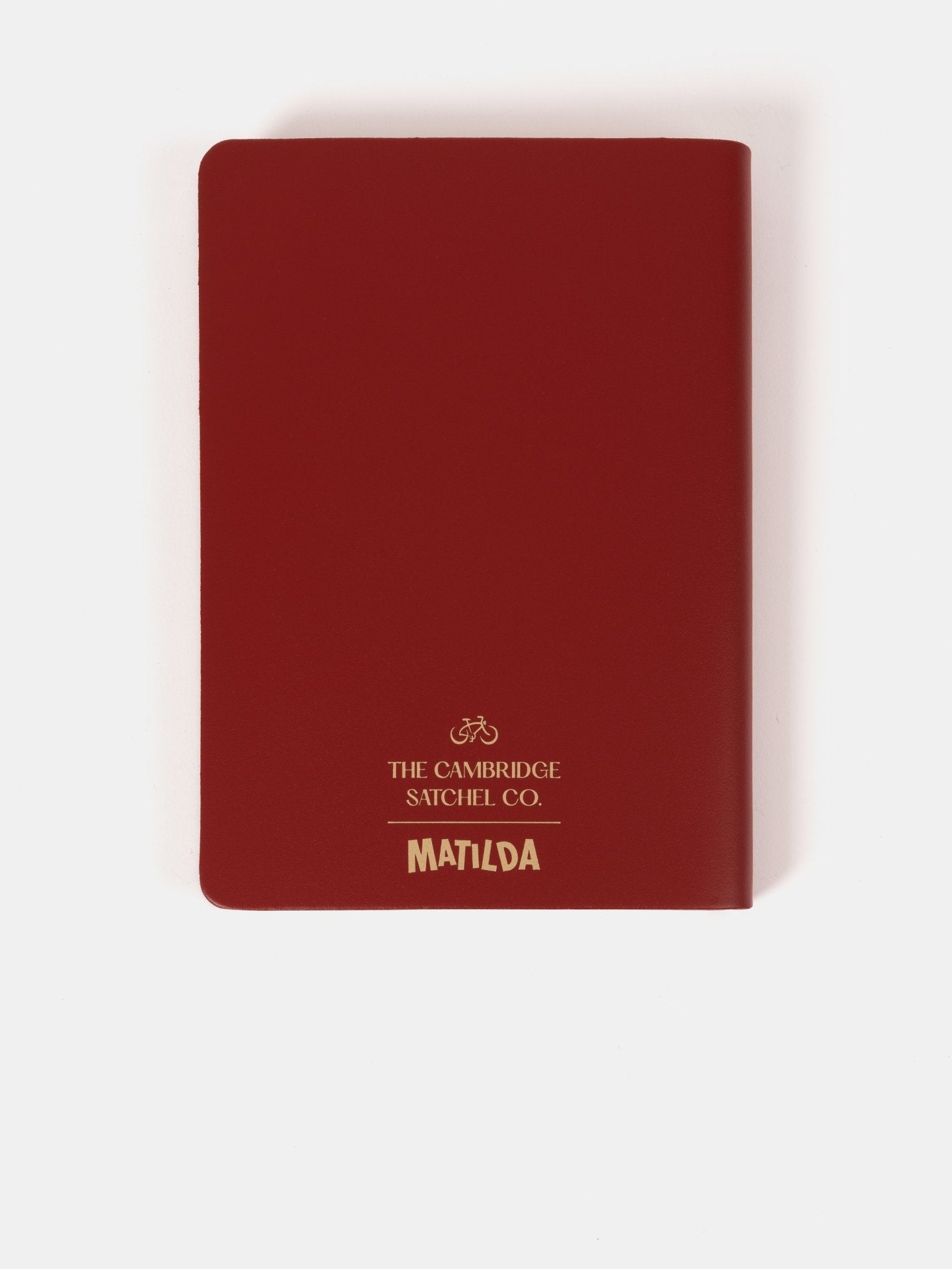 The Matilda A5 Notebook - Red - The Cambridge Satchel Company US Store