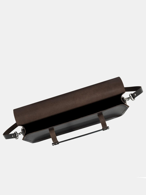 The Music Case - Dark Brown - The Cambridge Satchel Company US Store