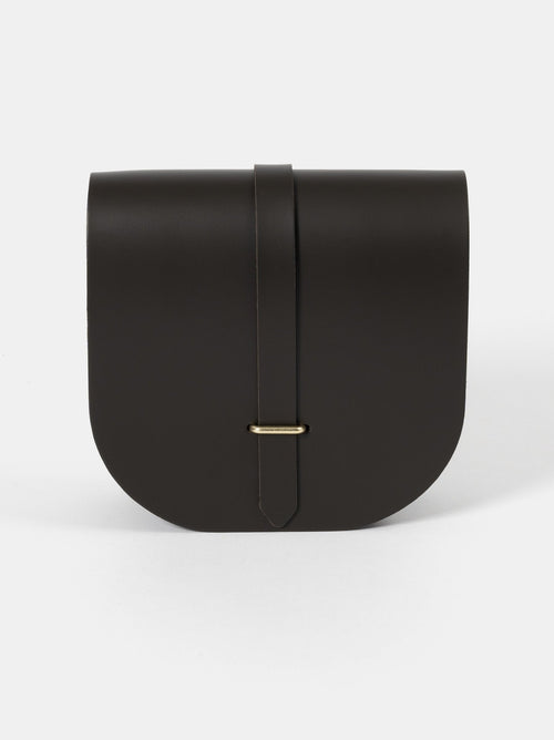 The Saddle Bag - Dark Brown - The Cambridge Satchel Company US Store