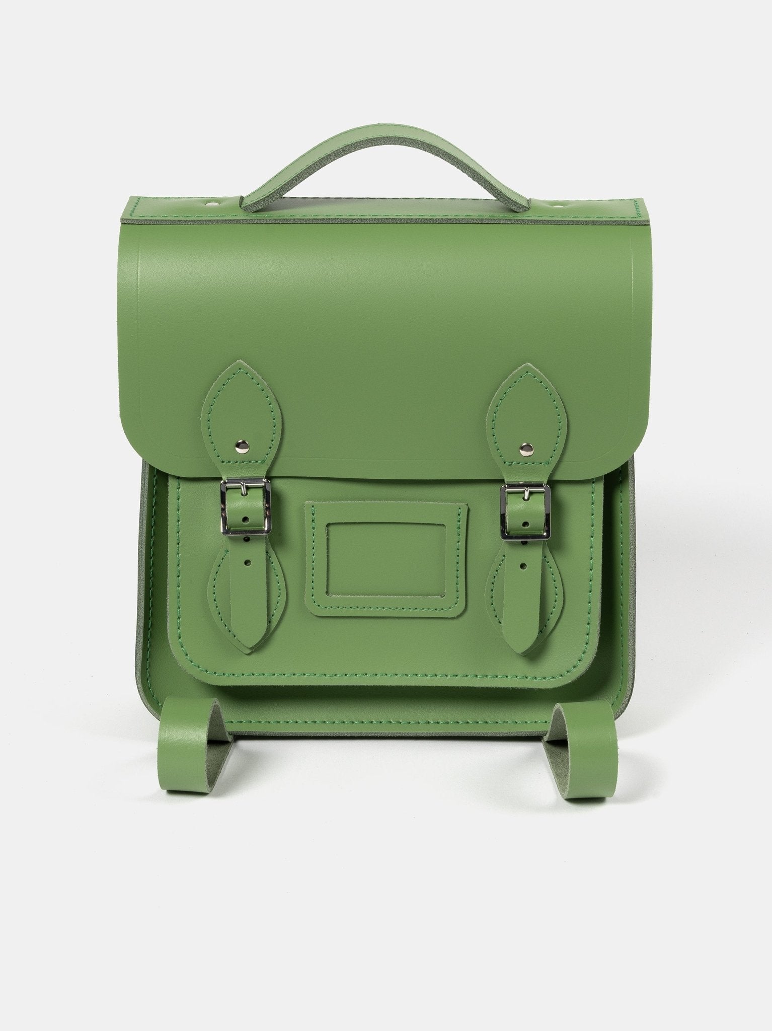 The Small Portrait Backpack - Heather Green - The Cambridge Satchel Company US Store