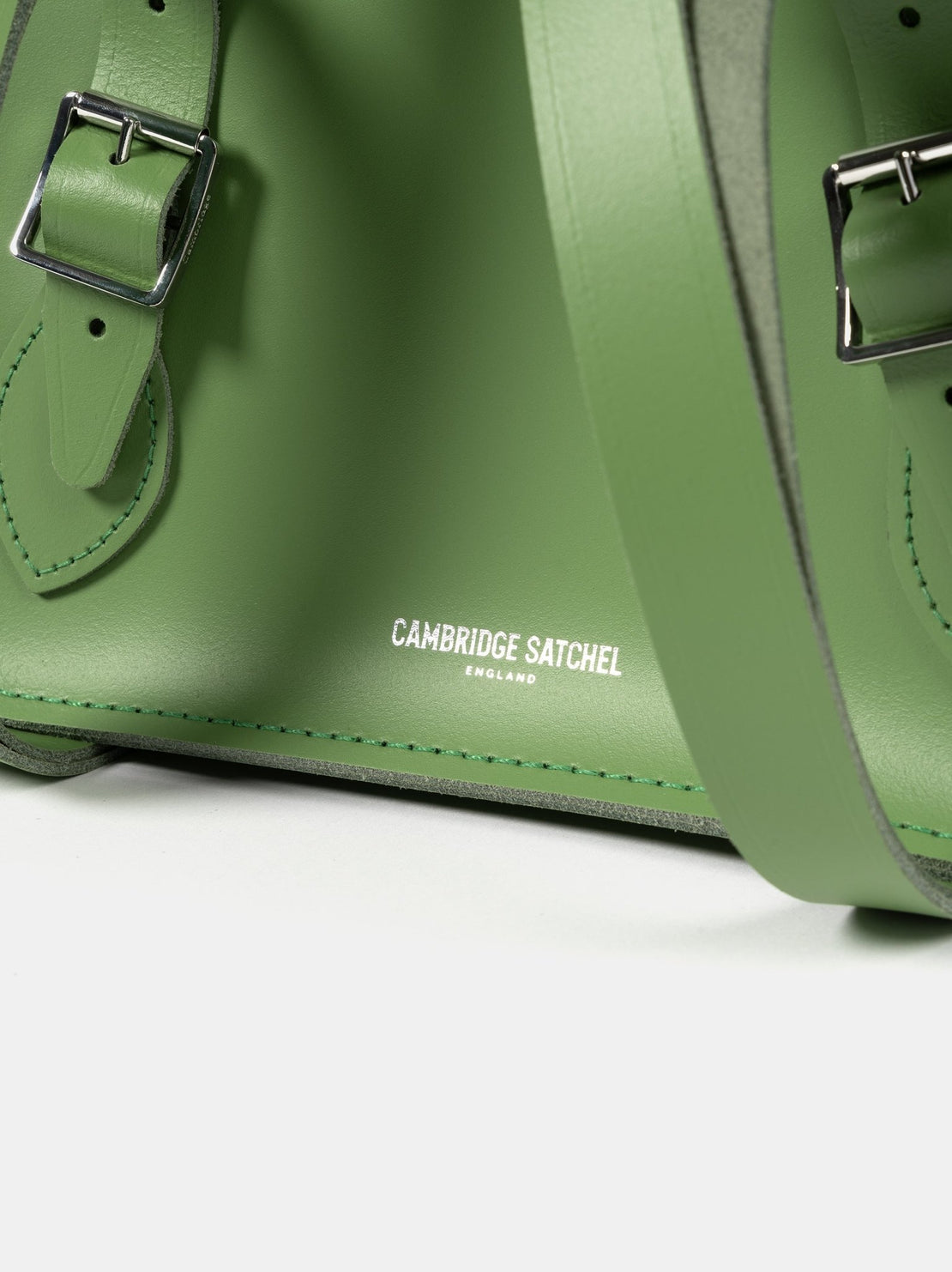 The Small Portrait Backpack - Heather Green - The Cambridge Satchel Company US Store