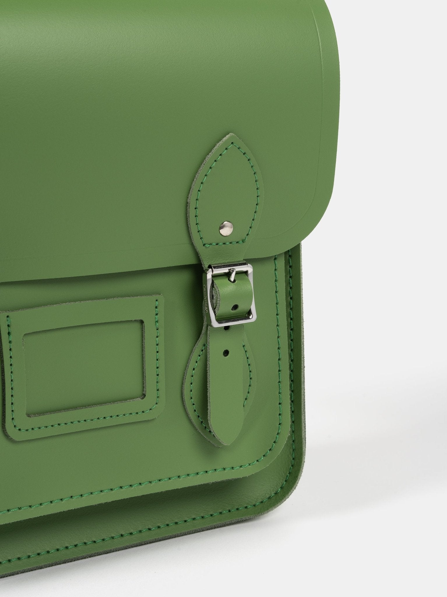 The Small Portrait Backpack - Heather Green - The Cambridge Satchel Company US Store