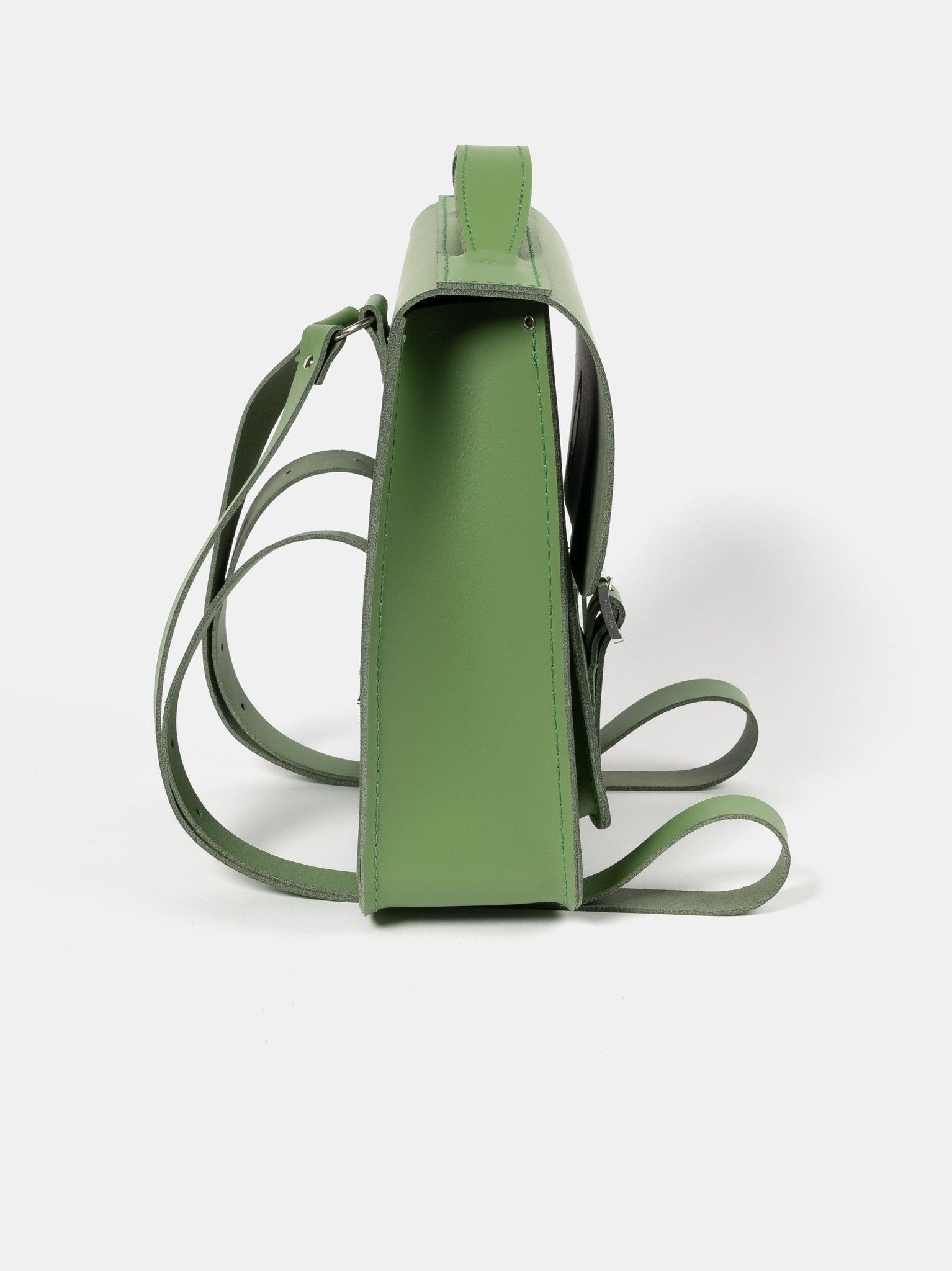 The Small Portrait Backpack - Heather Green - The Cambridge Satchel Company US Store